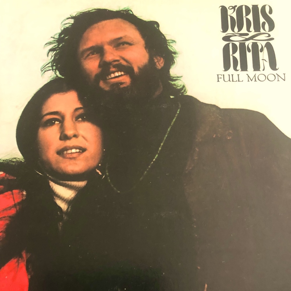 1973 Kris and Rita “Full Moon” Vinyl album